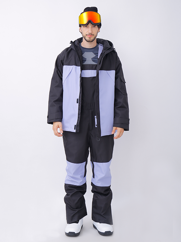 Herren Snowshred Alpine Ranger Ski Lätzchen Overall Snowboardhose