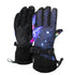Men's New Fashion Colorful Waterproof Ski Gloves - snowverb