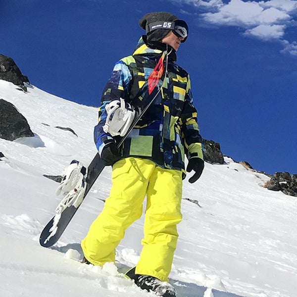 Men's SMN Yellowstone Mountains Freestyle Ski Suits - snowverb